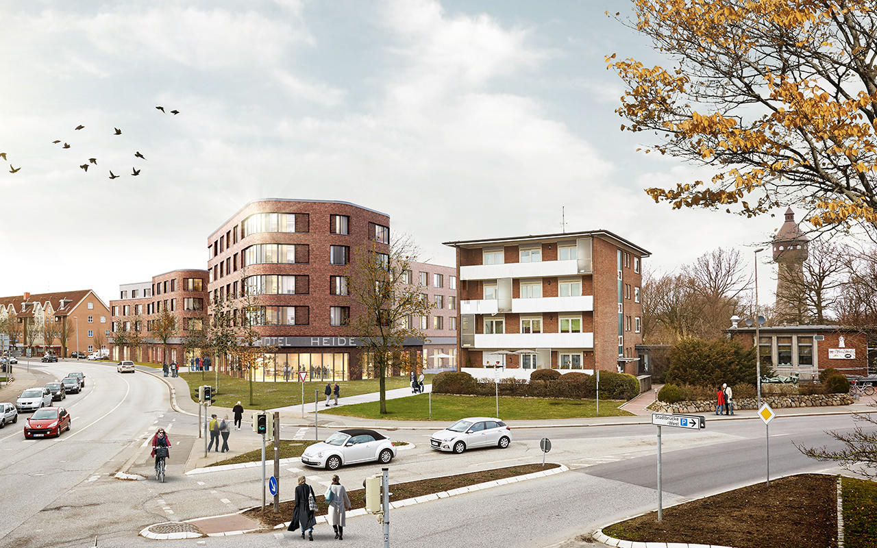 Hotel in Heide — Ansicht 2