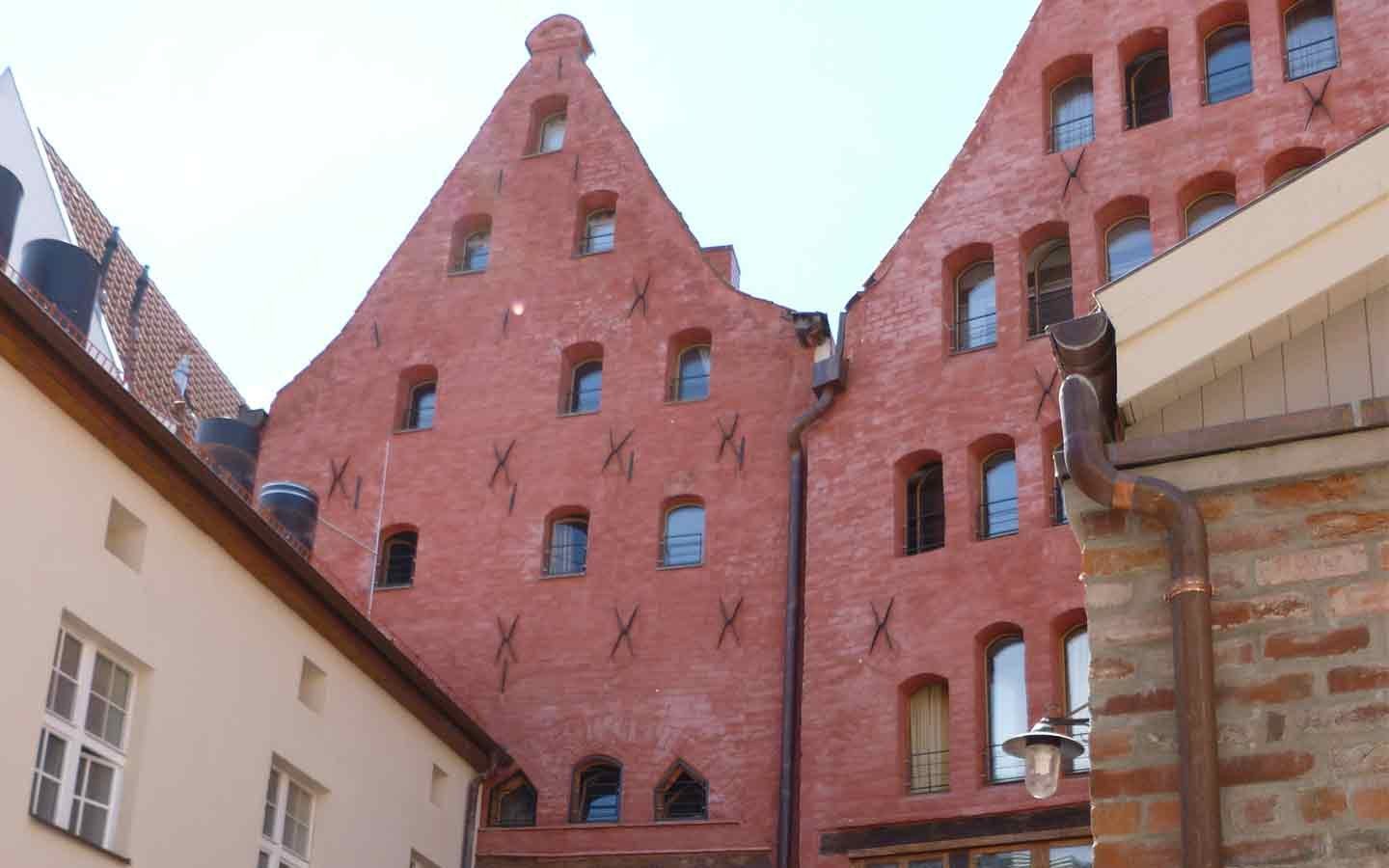 Scheelehof, Stralsund — Ansicht 2